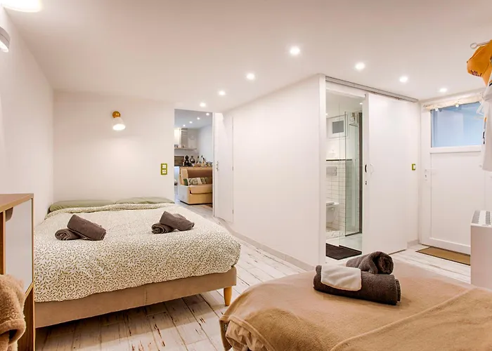 Daire Le Mont'aide - Bayeux - 3 Lits - Accessible Pmr